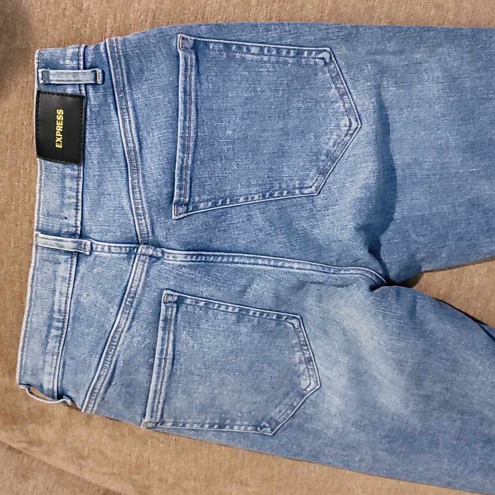 Express High Rise Hyper Stretch Denim Jeans - Picture 10 of 15